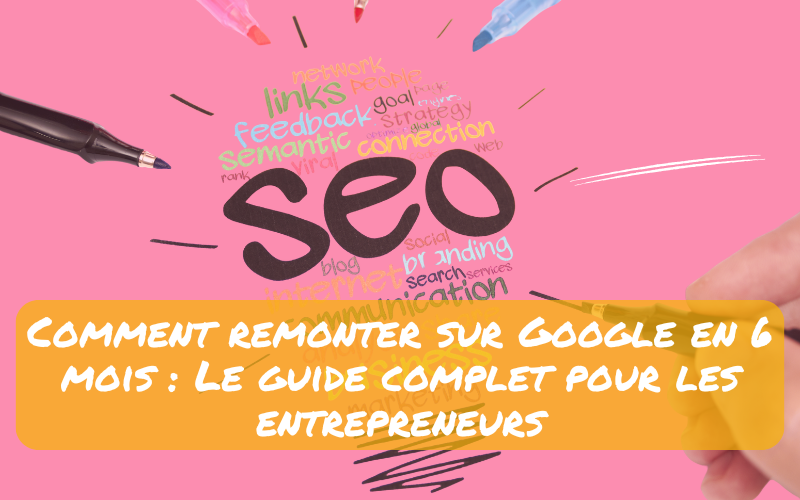Lire la suite à propos de l’article Comment remonter sur Google en 6 mois : Le guide complet pour les entrepreneurs
